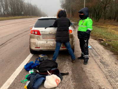 В Ивнянском районе автоинспекторы задержали вологжанина с пятью килограммами наркотиков