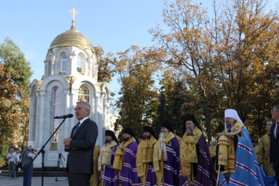 В Белгороде открыли часовню князя Владимира