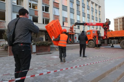 Как ликвидировали последствия прилёта беспилотника в мэрию Белгорода